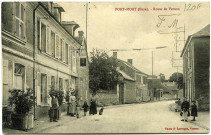 Port-Mort. Route de Vernon.