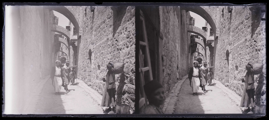 Ruelle d'un souk.