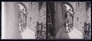 Ruelle d'un souk.