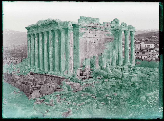 Temple de Bacchus à Baalbeck (Liban).
