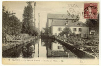 Evreux-Ville. La Route de Breteuil - Moulin sur l'Iton.