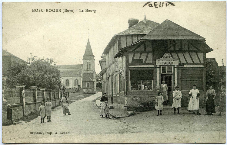 Bosguérard-de-Marcouville. Le Bourg.
