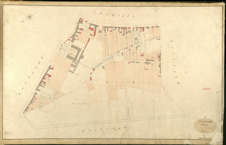 Evreux. Section K _ de l'Hispice _ 2e et dernière Feuille