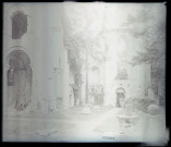 Ruines et vestiges de l'abbaye de Jumièges (Seine-Maritime).