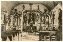 Authouillet. Intérieur de l'église.