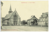 Rougemontiers. La Place de l'Eglise.