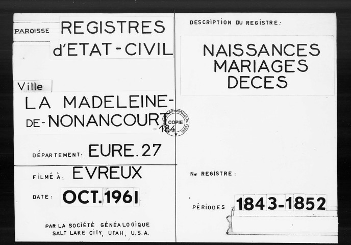 NMD (1843-1852)