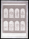 Esquisse pour les vitraux de l'église de Ménesqueville (Eure).