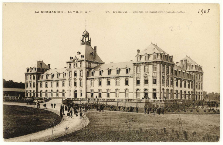 Evreux-Ville. Coll. Ège de Saint-François-de-Salles.