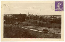 Conches-en-Ouche. Vallée du Rouloir et Panorama.