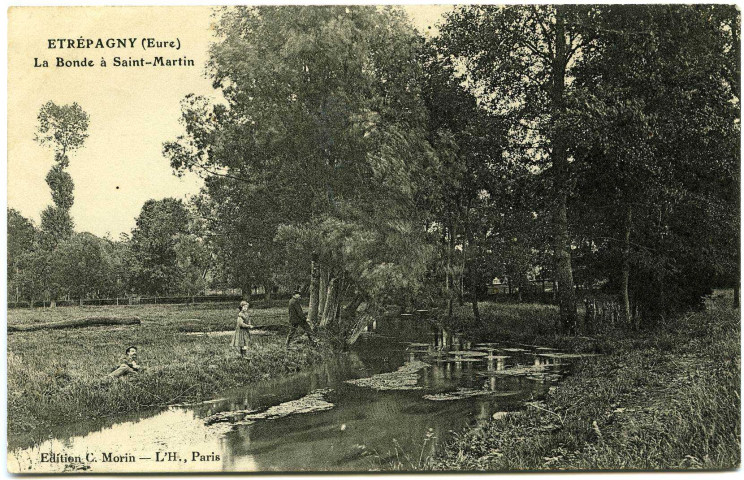 Etrépagny. La Bonde de Saint-Martin.