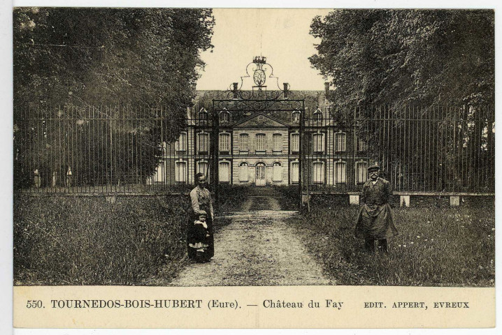 Tournedos la Campagne. Château du Fay.