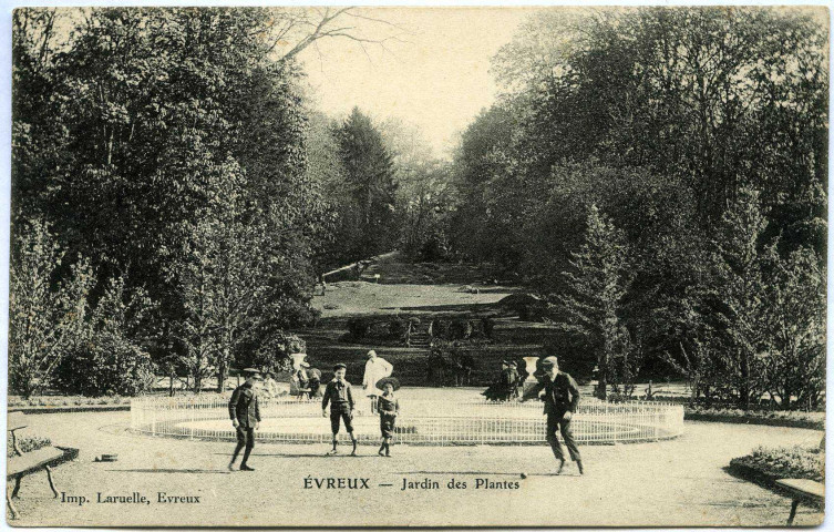 Evreux-Ville. Jardin des Plantes.