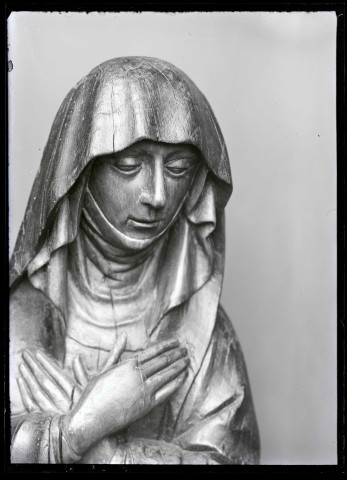 Statue de Vierge de l'église de Grainville (Eure).