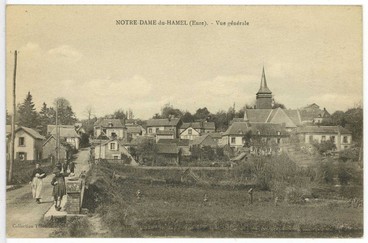 Notre-Dame-du-Hamel. Vue générale.