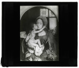 Musée du Louvre de Paris, tableau de Quentin Metsys « la Vierge à l'enfant ».
