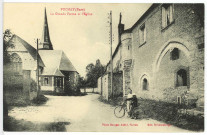 Puchay. La Grande Ferme et l'Eglise.
