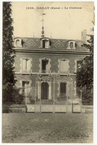 Cailly-sur-Eure. Le Château.
