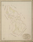 Val-David (Le). Tableau d'assemblage _ du Plan Parcellaire de la Commune de Valdavid _ Canton de Saint André - Evreux - Eure. _ Terminé sur le Terrain le 13 Juin 1837, sous l'administration de M. Passy, Préfet _ M. Boissière, Maire _ et sous la Direction de M. Marel, Directeur des Contributions directes _ M. Le Fébure, Géomètre en Chef. _ Par M. Charpentier, Géomètre de 1re classe.