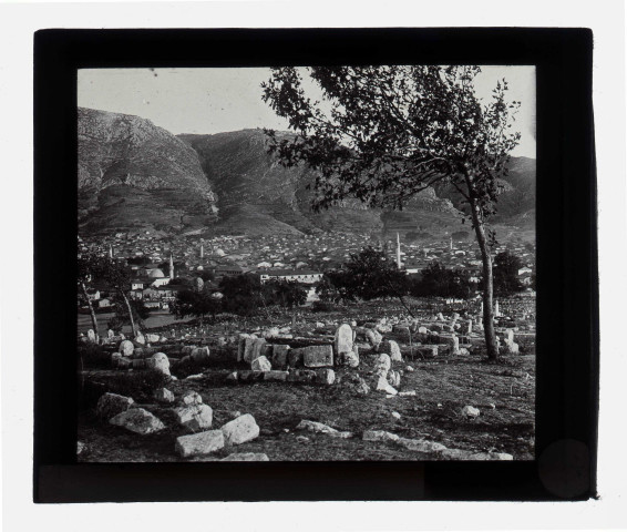 Vue générale du mont Sylpius à Antioche (Turquie).