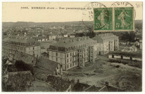 Evreux-Ville. Vue Panoramique sur le Quartier Tilly.