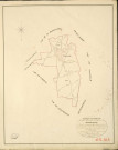 Mandeville. Tableau d'assemblage _ du Plan Parcellaire de la Commune de Mandeville _ Canton d'Amfreville - Louviers - Eure. _ Terminé sur le Terrain en Novembre 1829 , sous l'administration de M. Le Vicomte Raymond Delaître , Préfet _ M. Fortier, Maire _ sous la Direction de M.Hurtrelle, Directeur des Contributions directes _ M. Hautier, Géomètre en Chef. _ Par M. Lenglet, Géomètre de 1re classe.