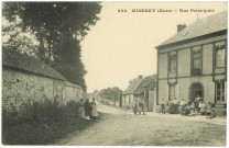 Miserey. Rue Principale.
