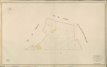Moisville. Section C _ de la Mare Epineuse _ Feuille Unique