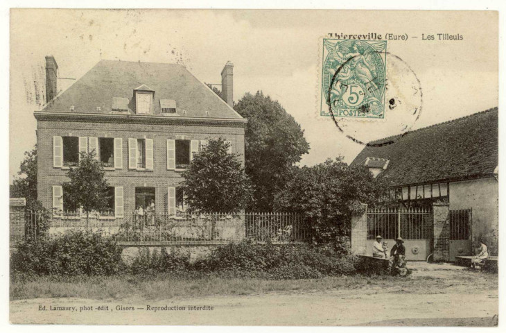 Bazincourt-sur-Epte. Thierceville Les Tilleuls.