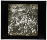 Musée des Offices de Florence (Italie), tableau de F. Lippi « l'adoration des Mages ».