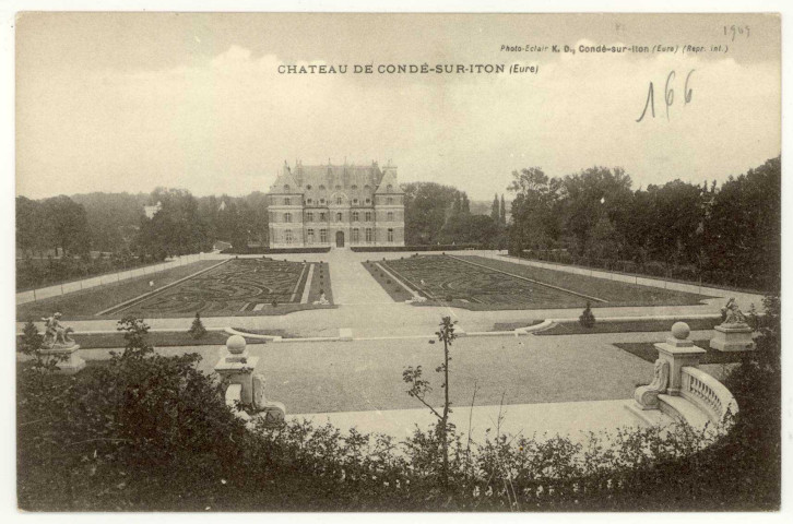 Condé-sur-Iton. Château de Condé-sur-Iton.