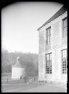 Abbatiale et pigeonnier de l'ancienne abbaye de Mortemer de Lisors (Eure).