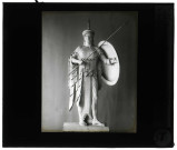 Glyptothèque de Munich (Allemagne), fronton du temple d'Aphaïa à Égine (Grèce), "Athéna".