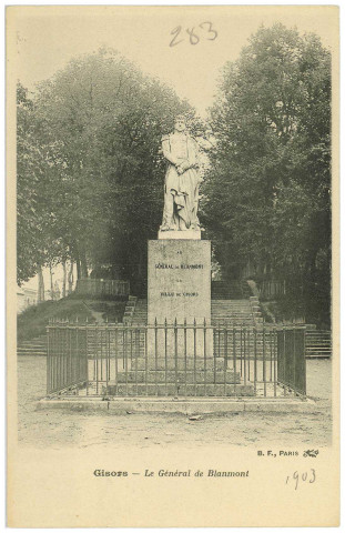 Gisors. Le Général de Blanmont.