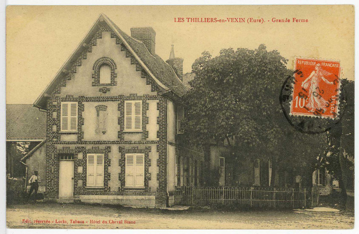 Thilliers-en-Vexin (Les). Grande Ferme.