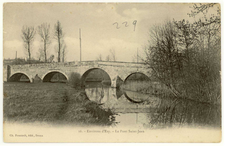 Ezy-sur-Eure. Le Pont Saint-Jean.