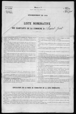 SAINT _JUST 1936