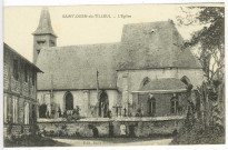 Saint-Ouen-du-Tilleul. L'Eglise.