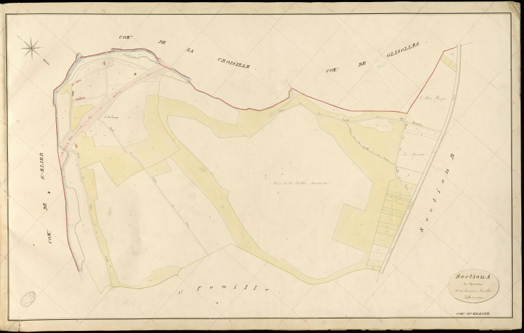 Fresne (Le). Section A _ de Quenet _ 2e et dernière Feuille