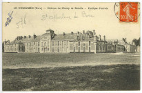 Sainte-Opportune-du-Bosc. Château du Champ de Bataille - Portique d'entrée.