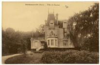 Berthenonville. Villa du Docteur.