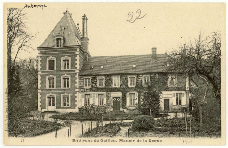 Aubevoye. Manoir de la Roque.