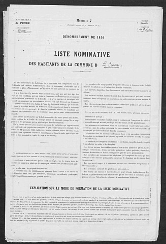 CROISILLE(LA) 1936