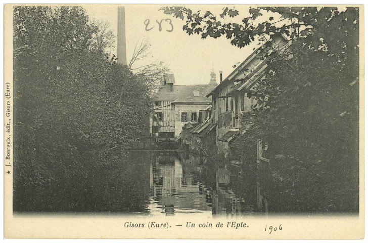 Gisors. Un coin sur l'Epte.