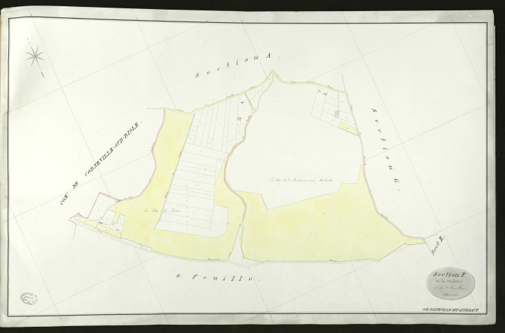 Appeville-dit-Annebaut. Section F _ de la Mulotière _ 1re de 2 Feuilles