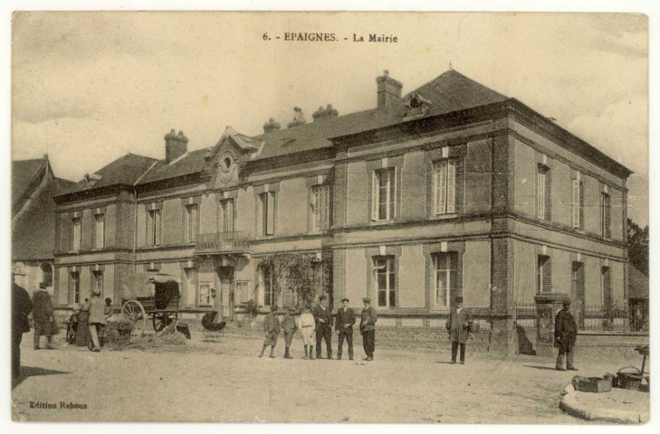 Epaignes. La Mairie.