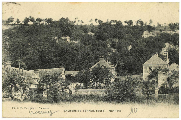 Giverny. Environs de Vernon (Eure) - Manitots.