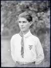 Portrait d'un jeune homme de la Jeunesse Ouvrière Chrétienne (J.O.C.).