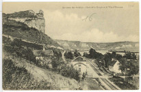 Roquette (La). Environs des Andelys. - Gare de la Roque et la Tête d'Homme.