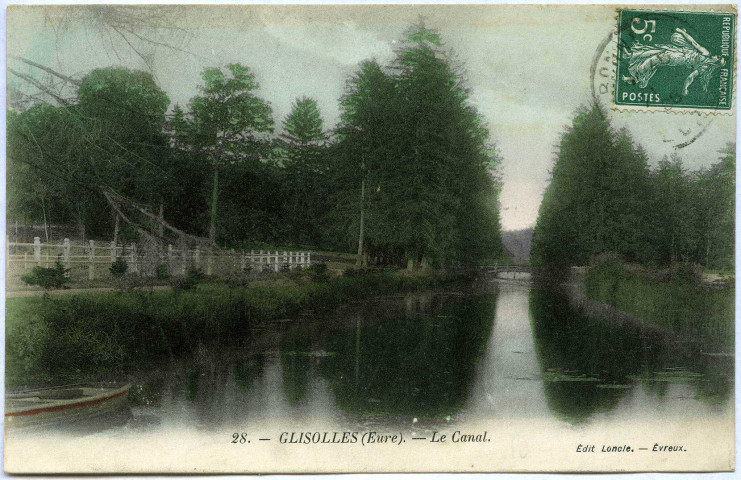 Glisolles. Le Canal.